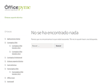 Tablet Screenshot of officepyme.com